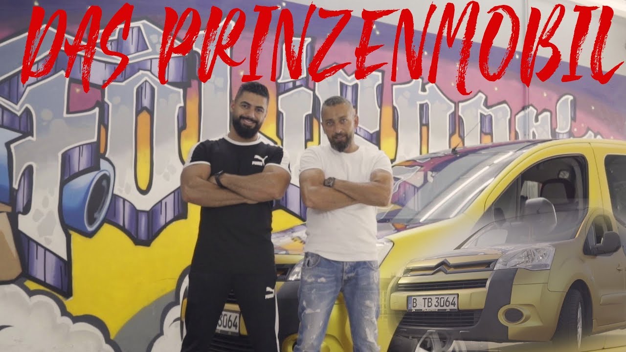 FOLIENPRINZ - Prinzmobil wird golden geprinzt