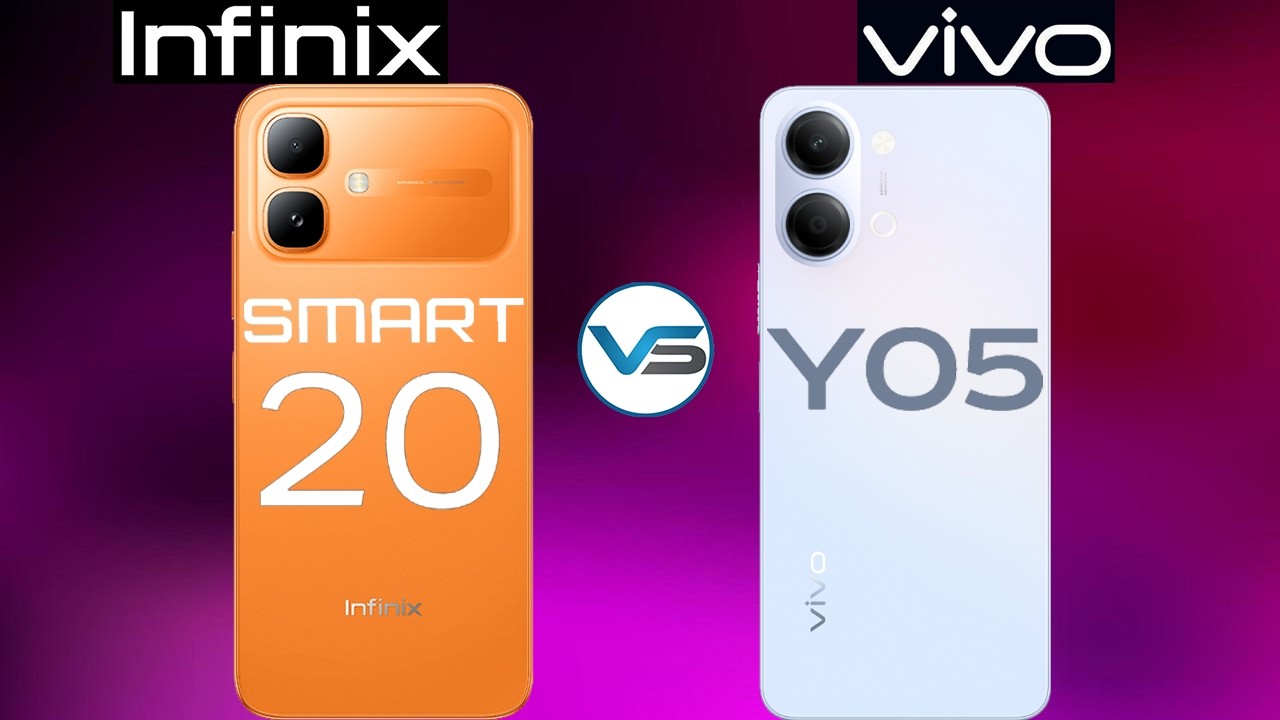 Infinix Smart 20 против Vivo Y05 | Vivo Y05 против Infinix Smart 20 | Серия Infinix Smart 20