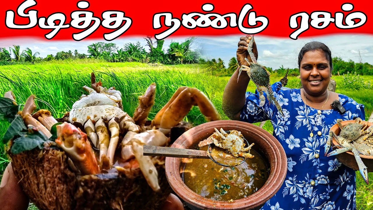 கிராமத்தில் நண்டு ரசம் | Our Village life | vanni vlog #villagelife