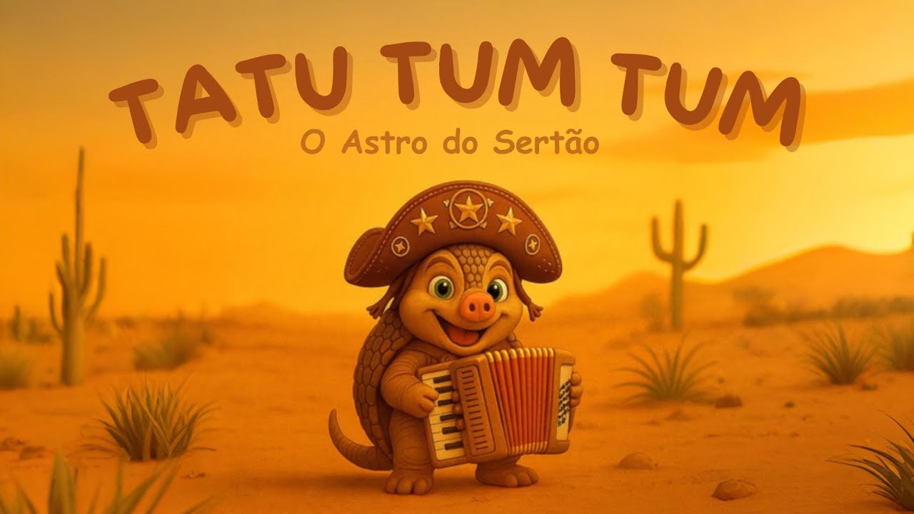 O ASTRO DO SERTÃO - Tatu Tum Tum