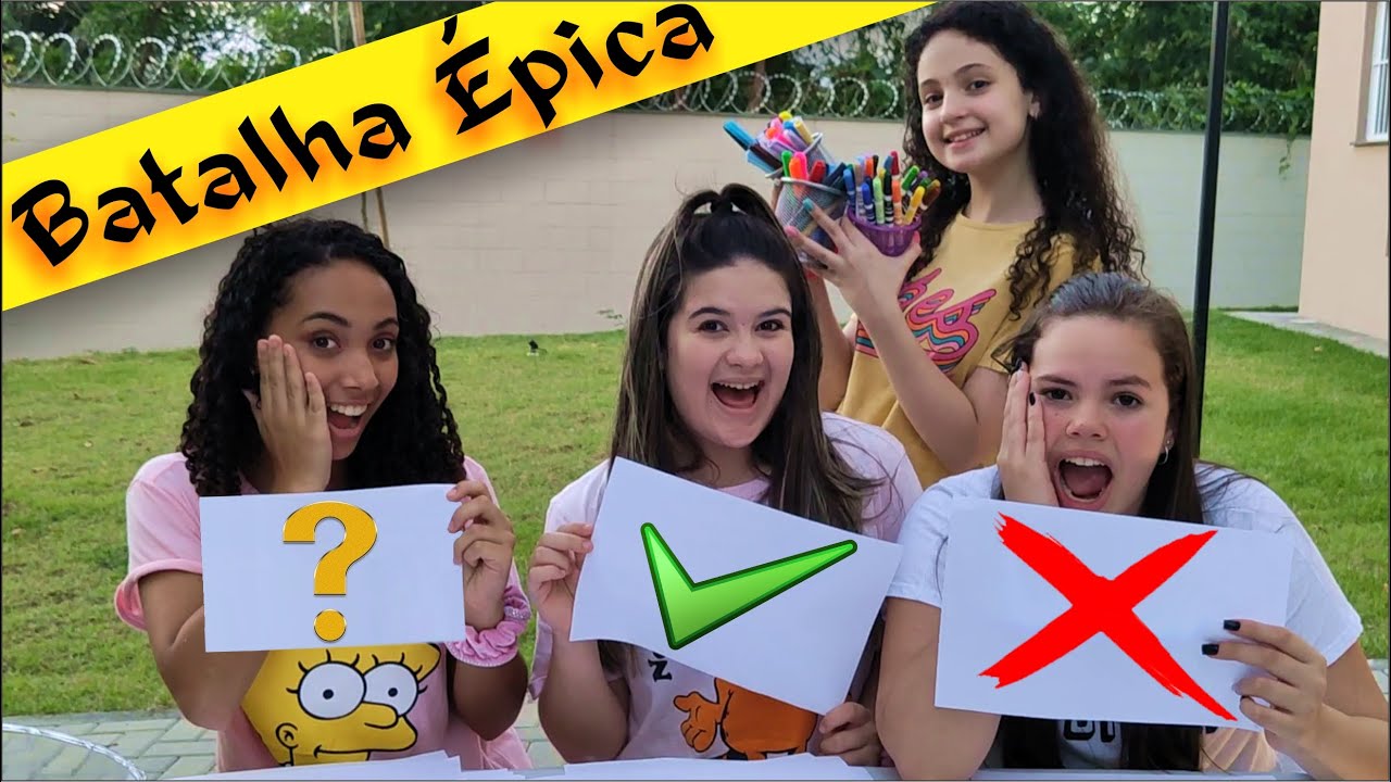 MEGA BATALHA DE LETTERING COM MINHAS AMIGAS
