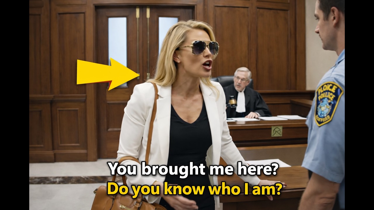 Entitled Woman Tells Judge “You Have No Authority” Leaves Courtroom in Handcuffs