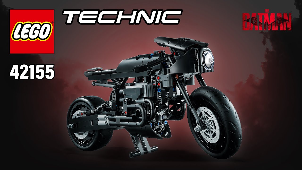 LEGO Technic THE BATMAN - BATCYCLE&trade; (42155)[641 pcs] Step-by-Step Instructions @TopBrickBuilder
