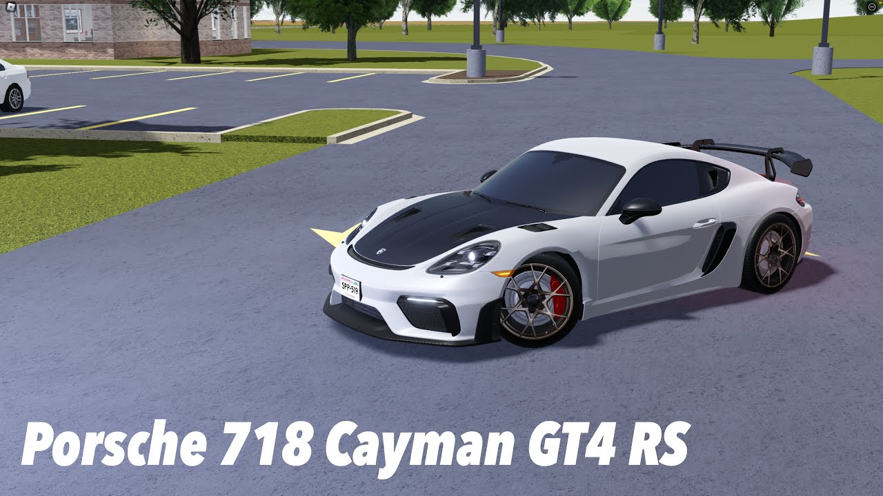 2023 Porsche 718 Cayman GT4 RS | Greenville Car Reviews | Roblox