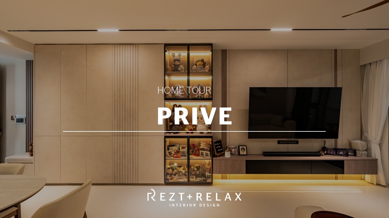 Bright Modern Home with Custom Display Features | Prive Condo Renovation