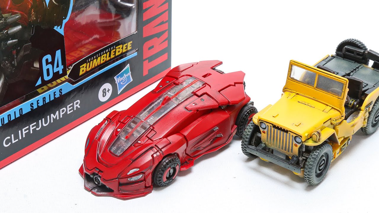 Transformers Movie Bumblebee Studio Series SS-64 Repaint Cliffjumper Cyber Car Vehicle Robot Toys
