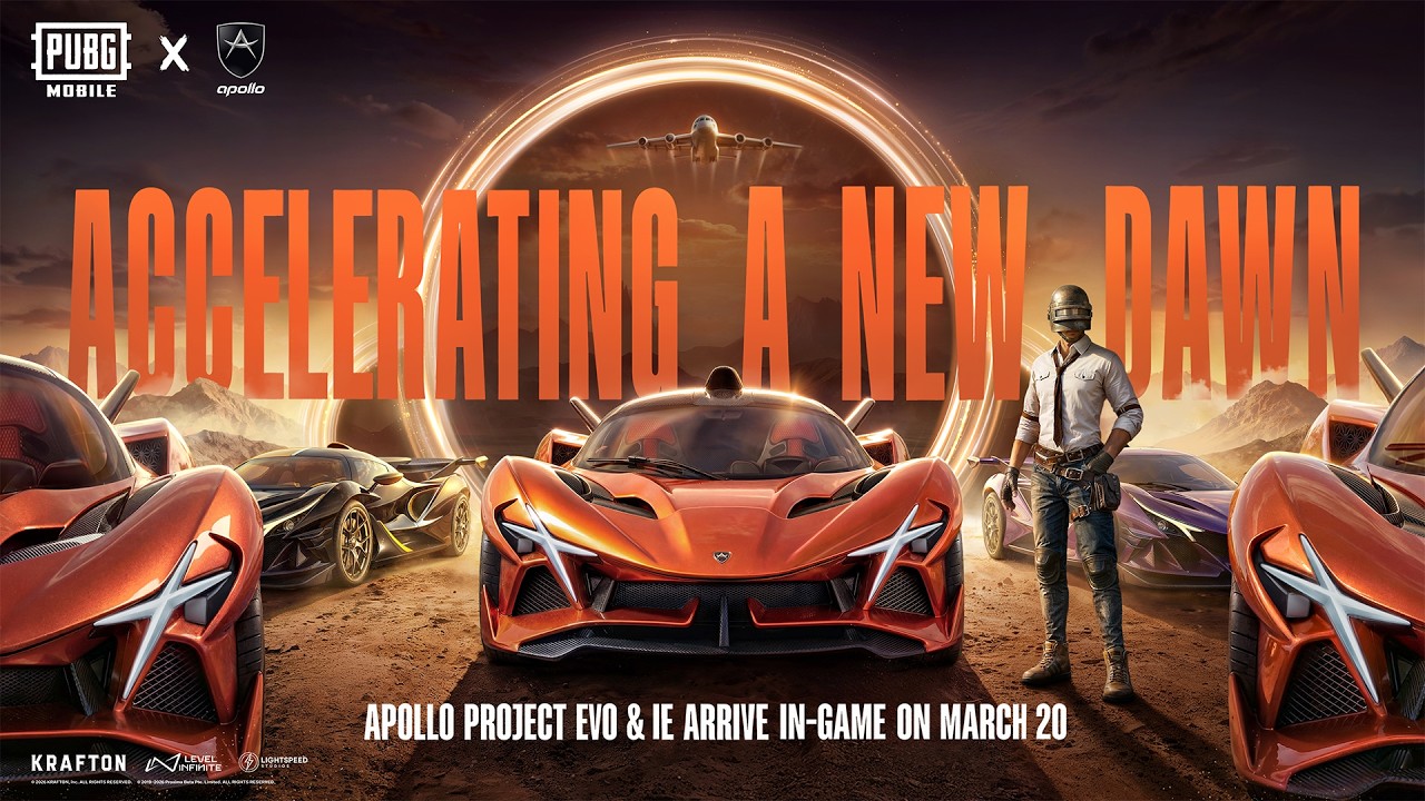 PUBG MOBILE X Apollo Automobil | Трейлер совместной работы