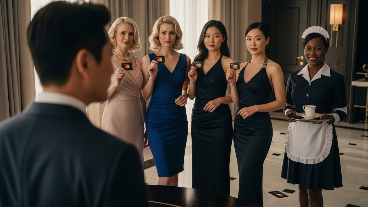 Mafia BOSS hands CREDIT card to 5 Ladies to test them, but what the BLACK MAID did shocked him..