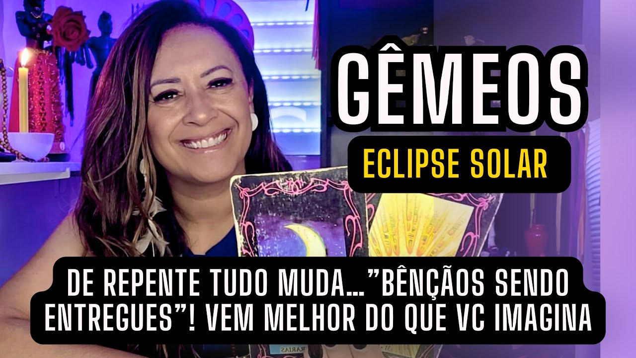 GÊMEOS ♊️ DE REPENTE TUDO MUDA…BÊNÇÃOS SENDO ENTREGUES! VEM MELHOR DO QUE VC IMAGINAVA!