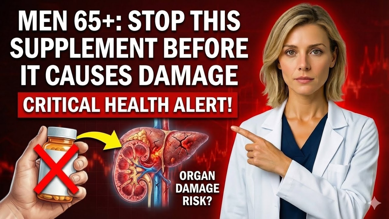 Why Men Over 65 Should STOP Taking This Supplement Immediately
