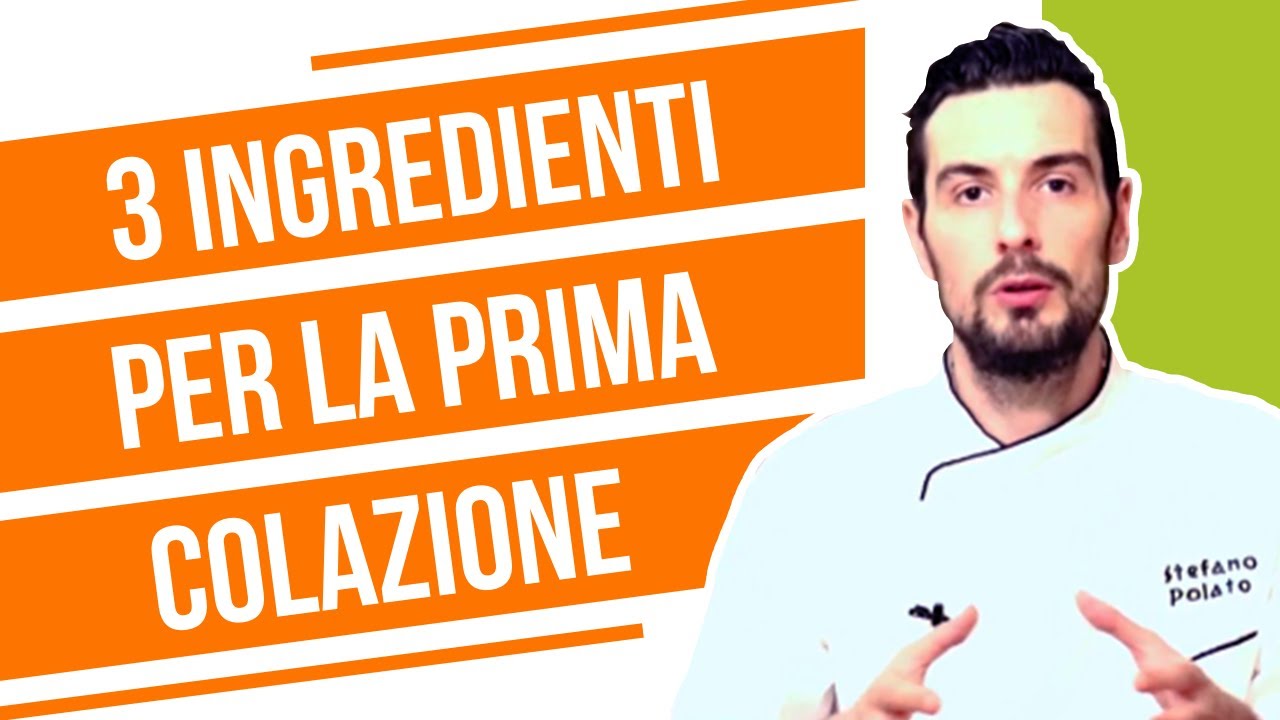 3 ingredienti per la tua colazione!