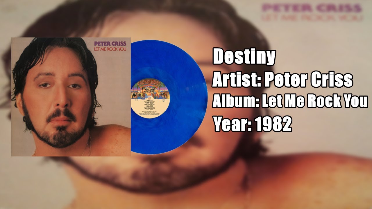 Peter Criss - Destiny (Official Audio)