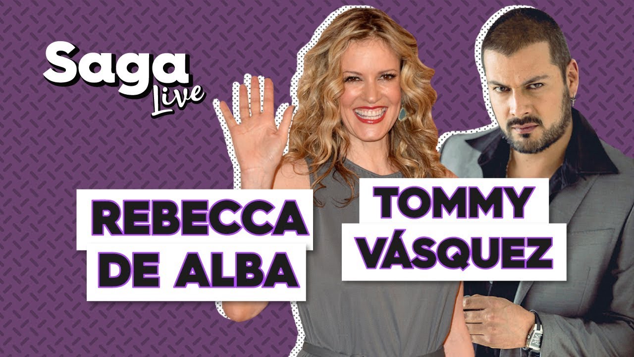 #SagaLive Rebecca de Alba y Tommy V&aacute;squez con Adela Micha.