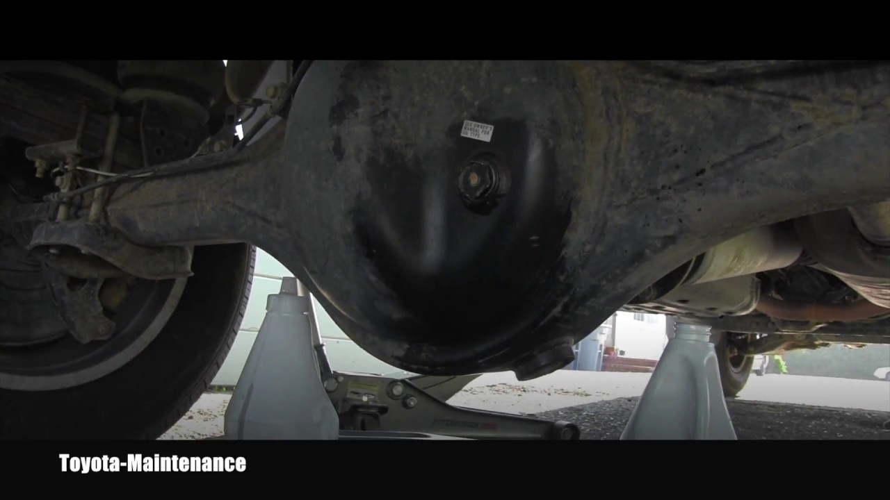 Toyota Tundra Rear Differential Oil Change