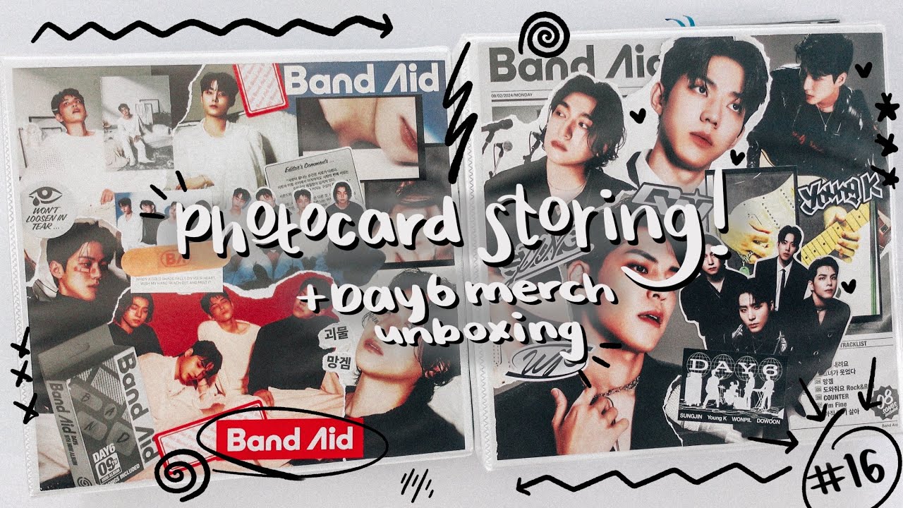 a chatty #photocard storing !! plus: #DAY6 forever young finale merch unboxing #데이식스 #포카