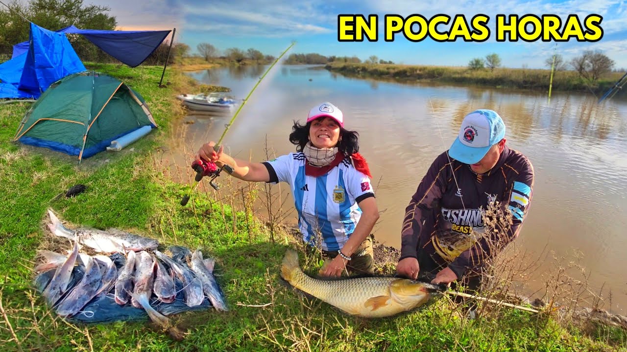 MÁS de 50 PESCADOS EN SOLO UN DIA. Pesca en Ibicuy 2025