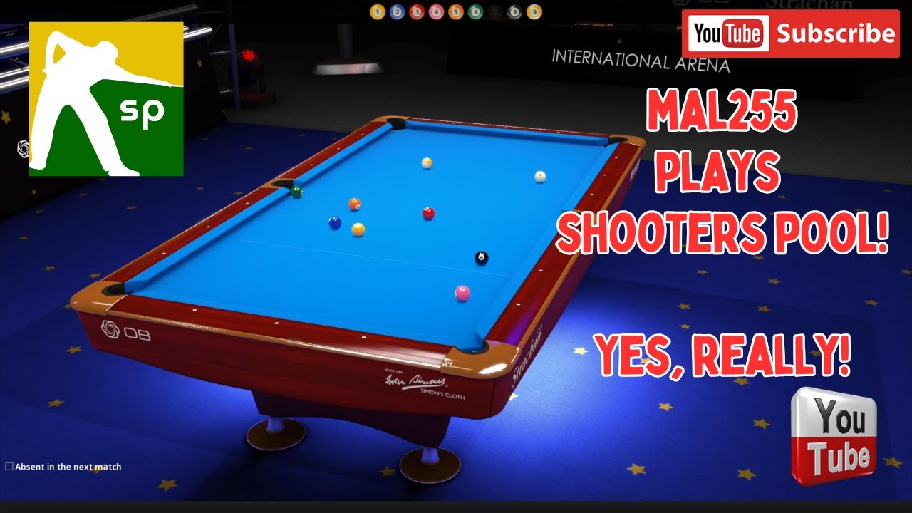 Mal255's First YouTube Shooters Pool Experience!