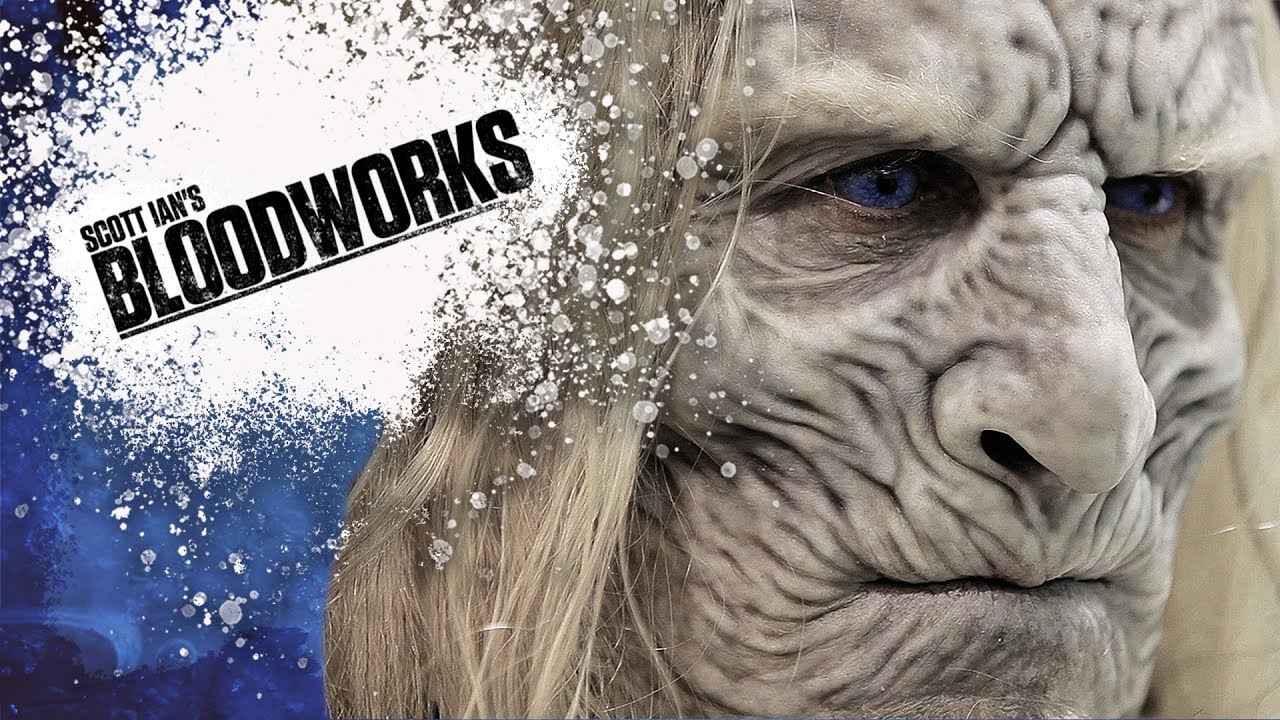 Game of Thrones' White Walker Makeup Application (Scott Ian's Bloodworks - SPOILERS)