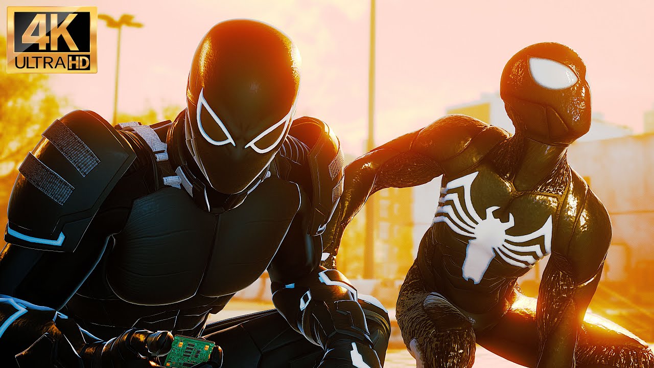 Agent Venom & Symbiote Suit Chasing The Lizard | Marvel's Spider-Man 2 (4K60FPS HDR) Gameplay