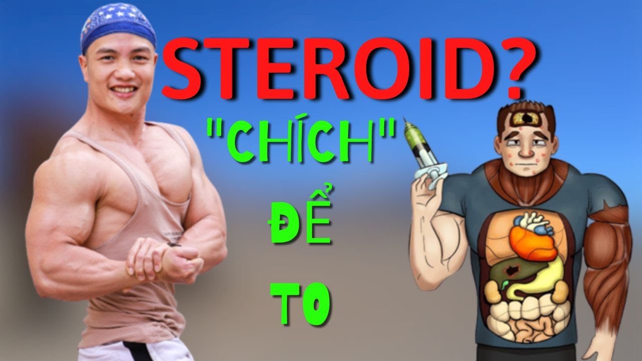 Chích Steroid khi tập Gym