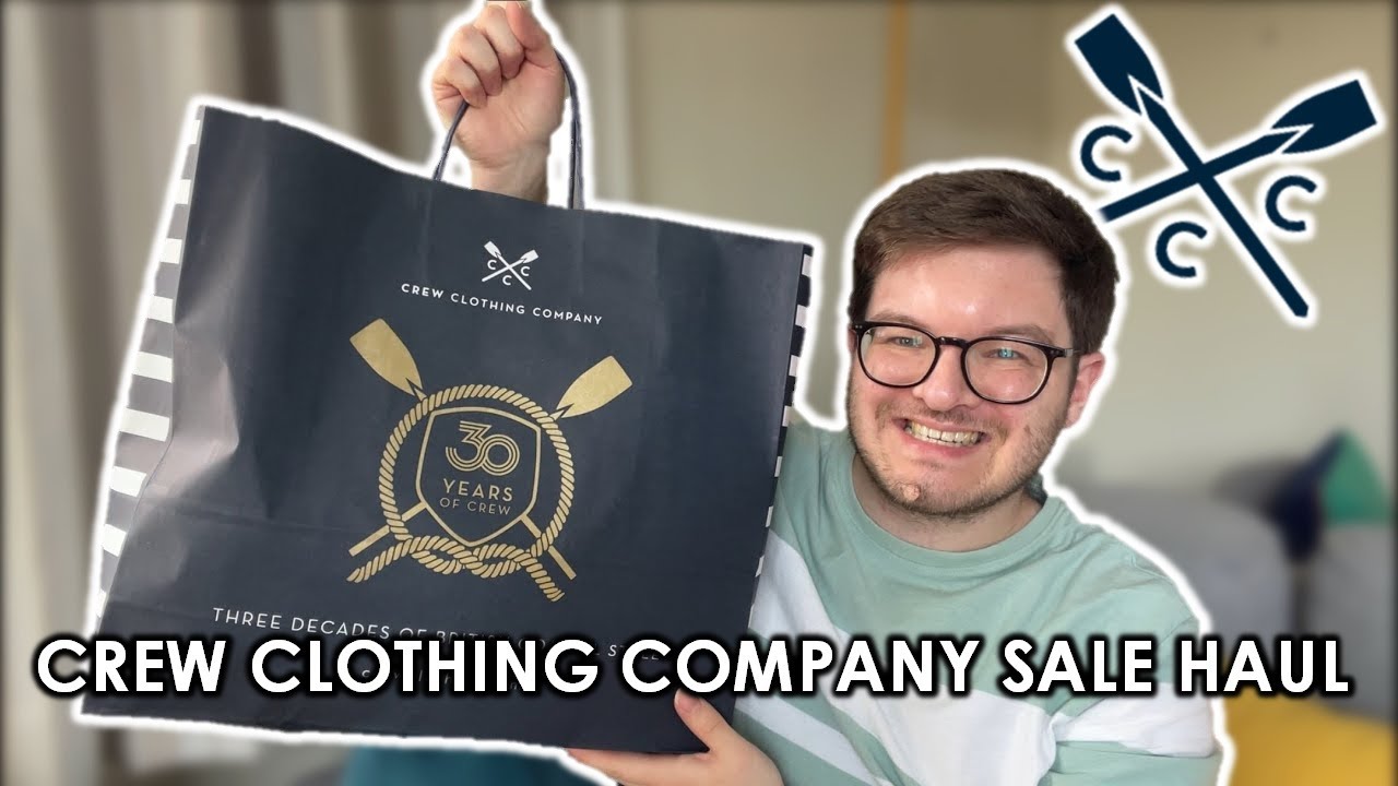 CREW CLOTHING HAUL | Shopping at stores I don't usually shop at | Men's Fashion