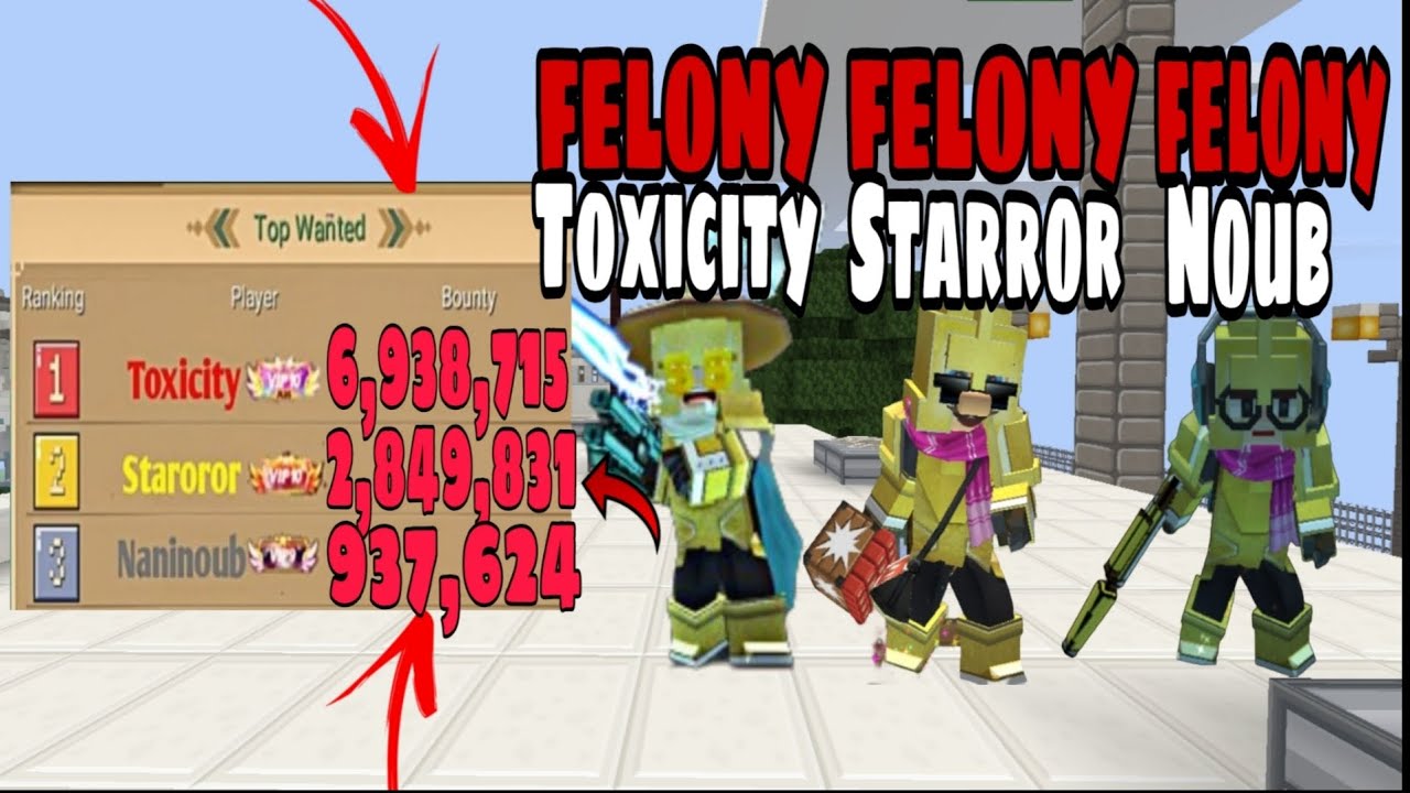 Trying To Kill The Top 1 Felony Player In JailBreak! BlockMan Go - JailBreak!