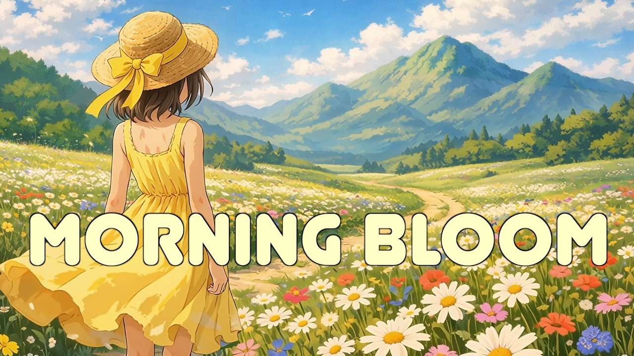 Flower Meadow 🌼 Calm Spring Lo-Fi Mix | Lo-Fi Radio No Copyright / Free to Use