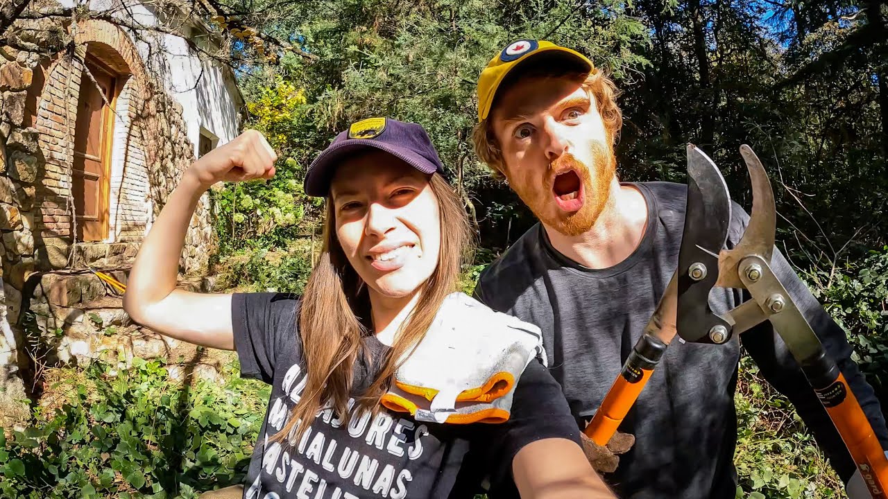 ПЕРВАЯ НЕДЕЛЯ Ремонт недвижимости в SIERRAS в Кордове, Аргентина 💪⛰️