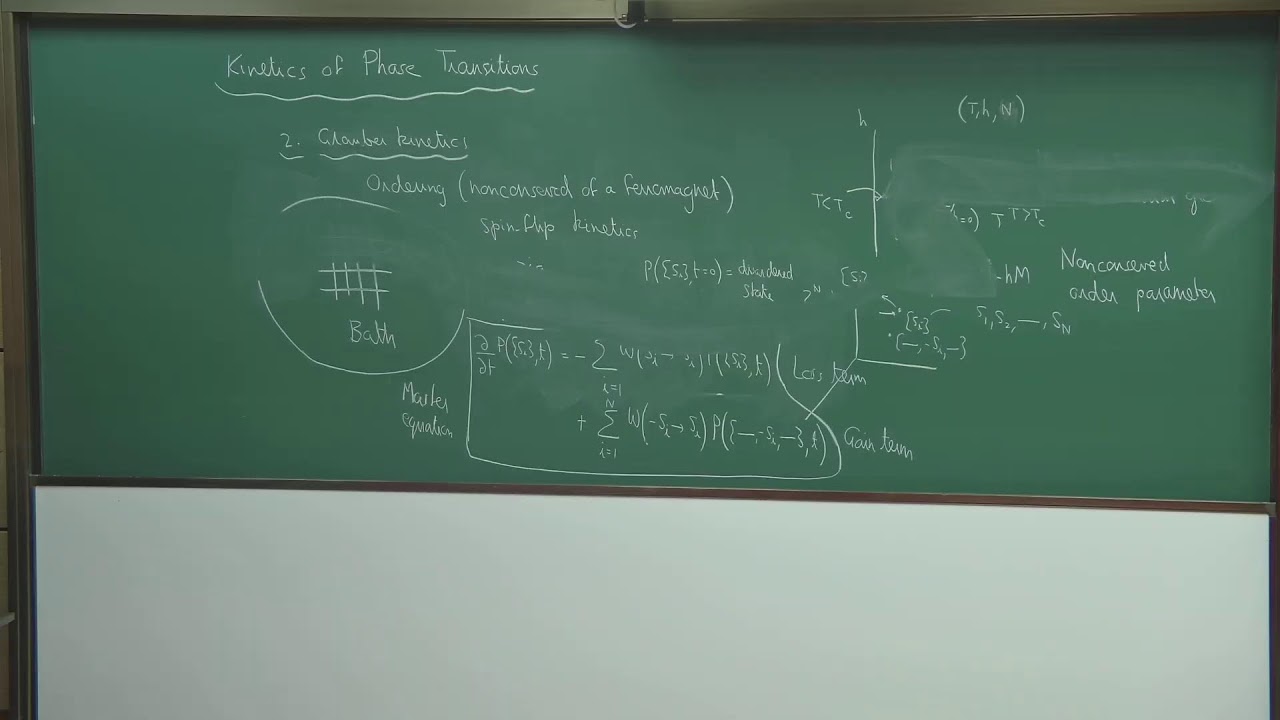 Non-equilibrium physics- kinetics of phase separation by Prof. Sanjay Puri