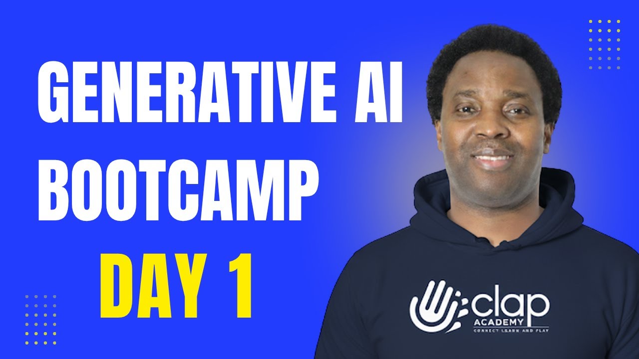 DAY 1 - FREE GENERATIVE AI TRAINING - PRODUCTIVITY, CREATIVITY AND MONETIZATION