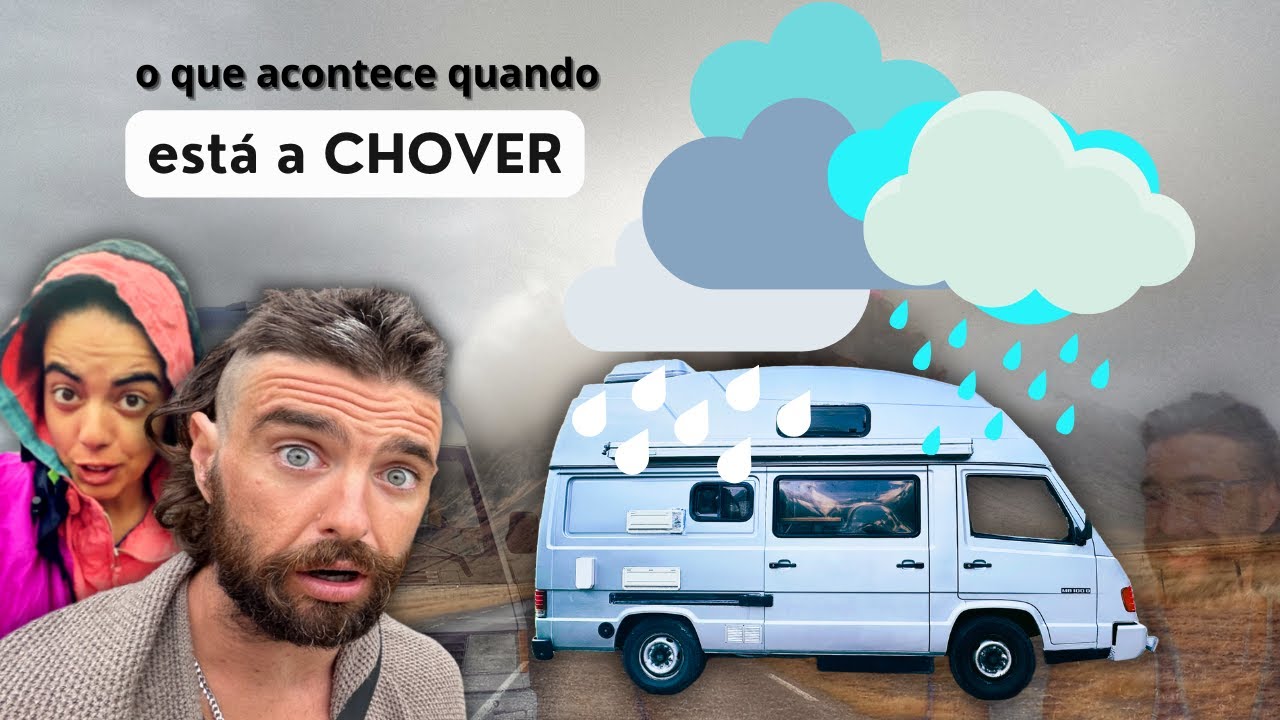Um dia de CHUVA na caminete! // como é viver numa Autocaravana quando está a chover