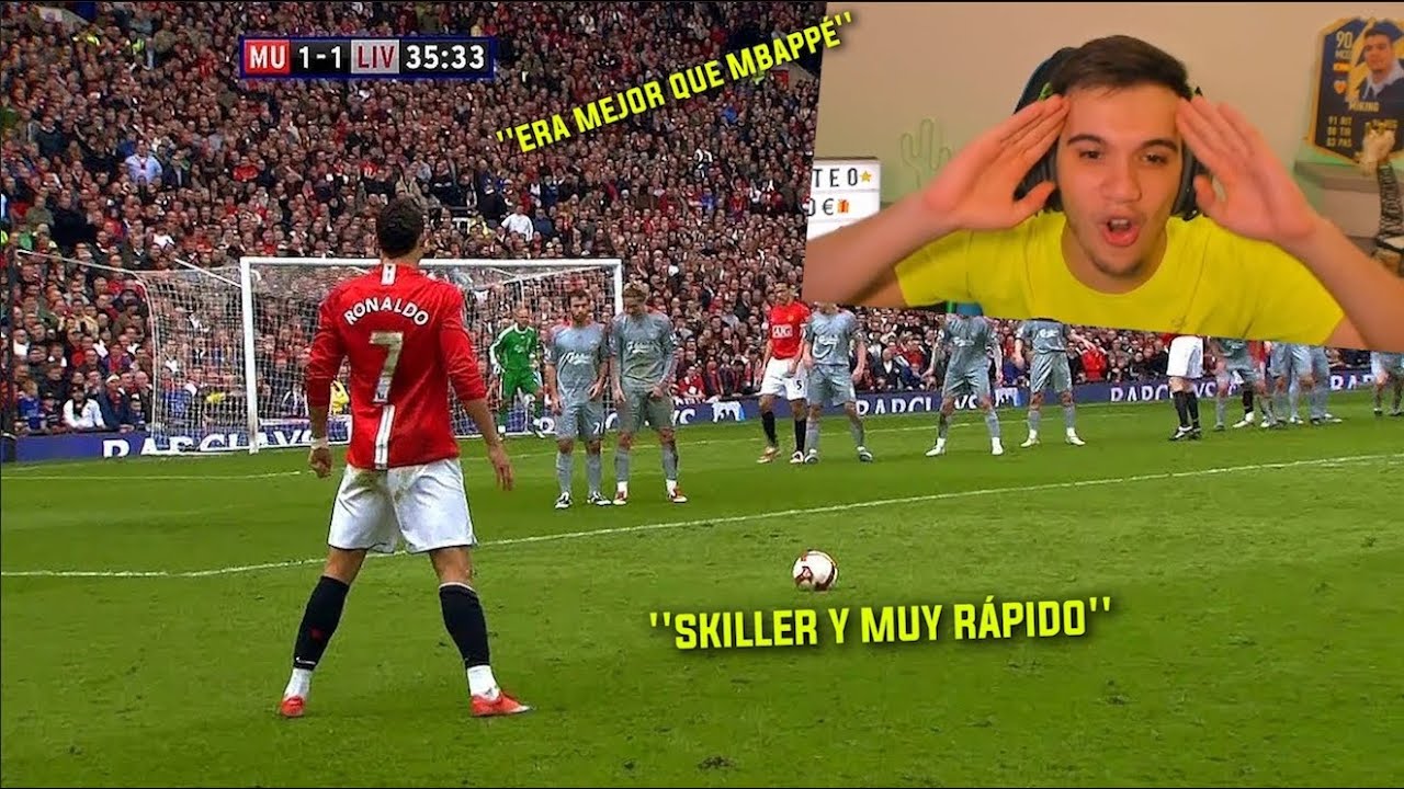 ASÍ JUGABA CRISTIANO RONALDO EN MANCHESTER UNITED ¿MEJOR QUE MBAPPÉ? REACCIONANDO