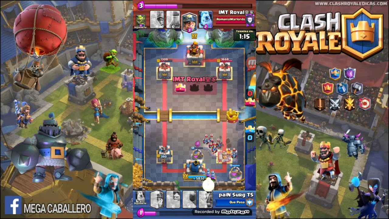 ESPECTANDO IMT ROYAL TOP 3 MUNDIAL DE CLASH ROYALE!