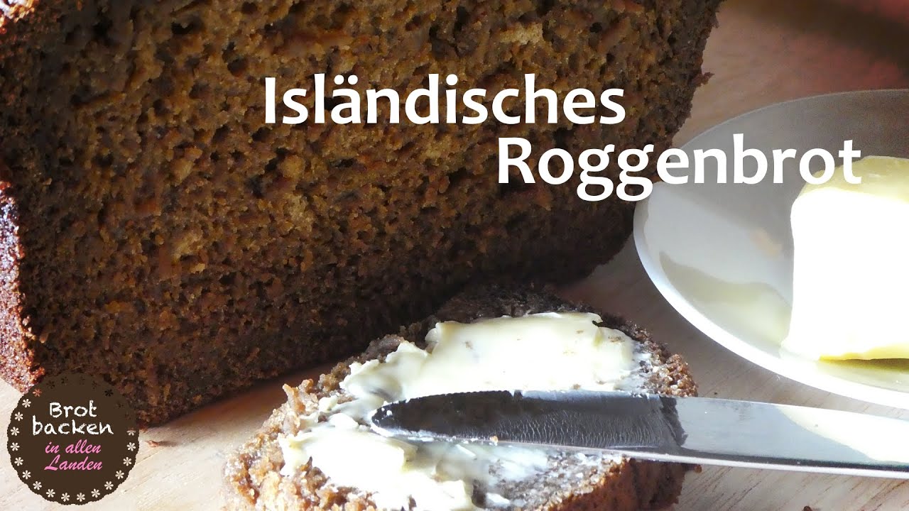 Isländisches Brot / Dökkt Rúgbrauđ