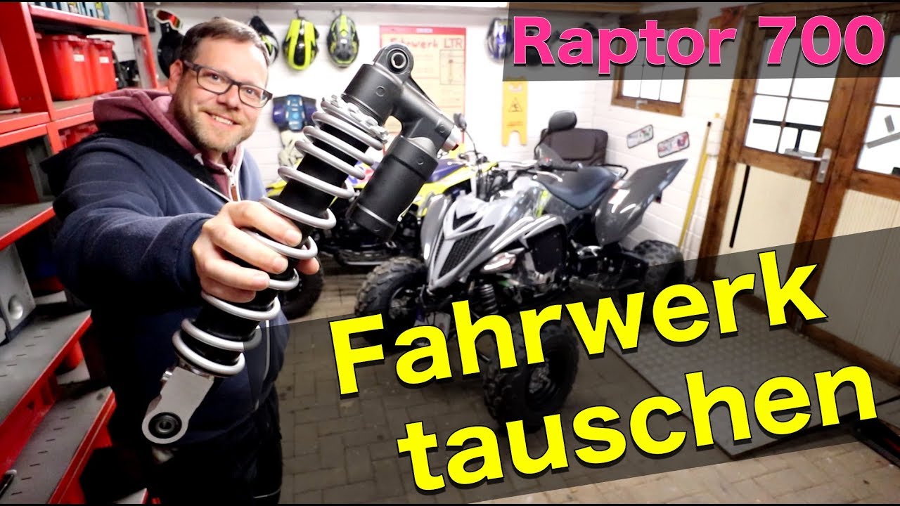Fahrwerk tauschen / Raptor 700 Umbau / ToxiQtime