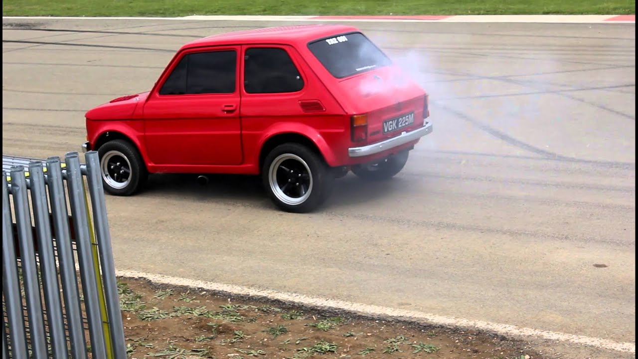 Fiat 126 Maluch (with Chevy V8 power)