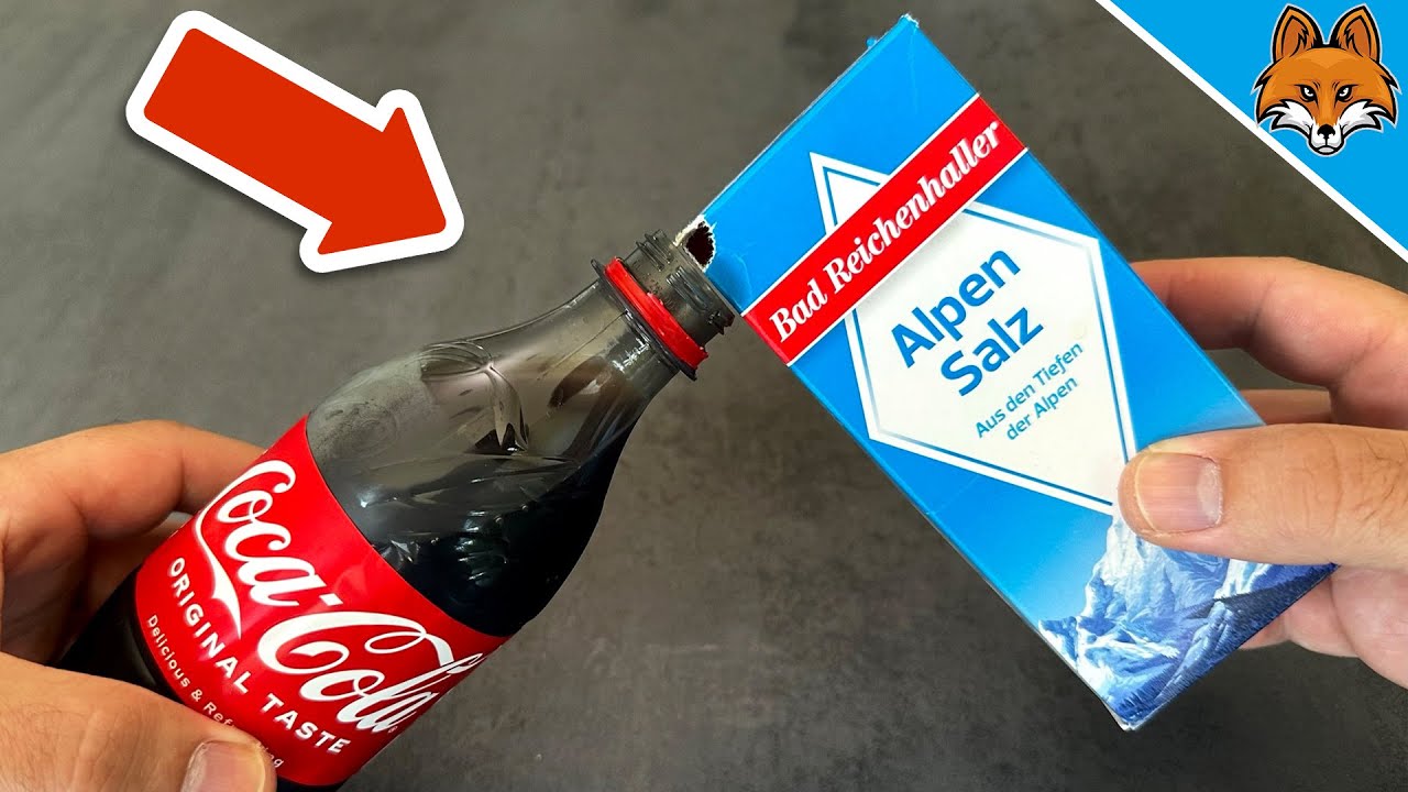 Mische COLA und SALZ f&uuml;r DIESEN genialen Trick💥(&Uuml;berraschend)🤯