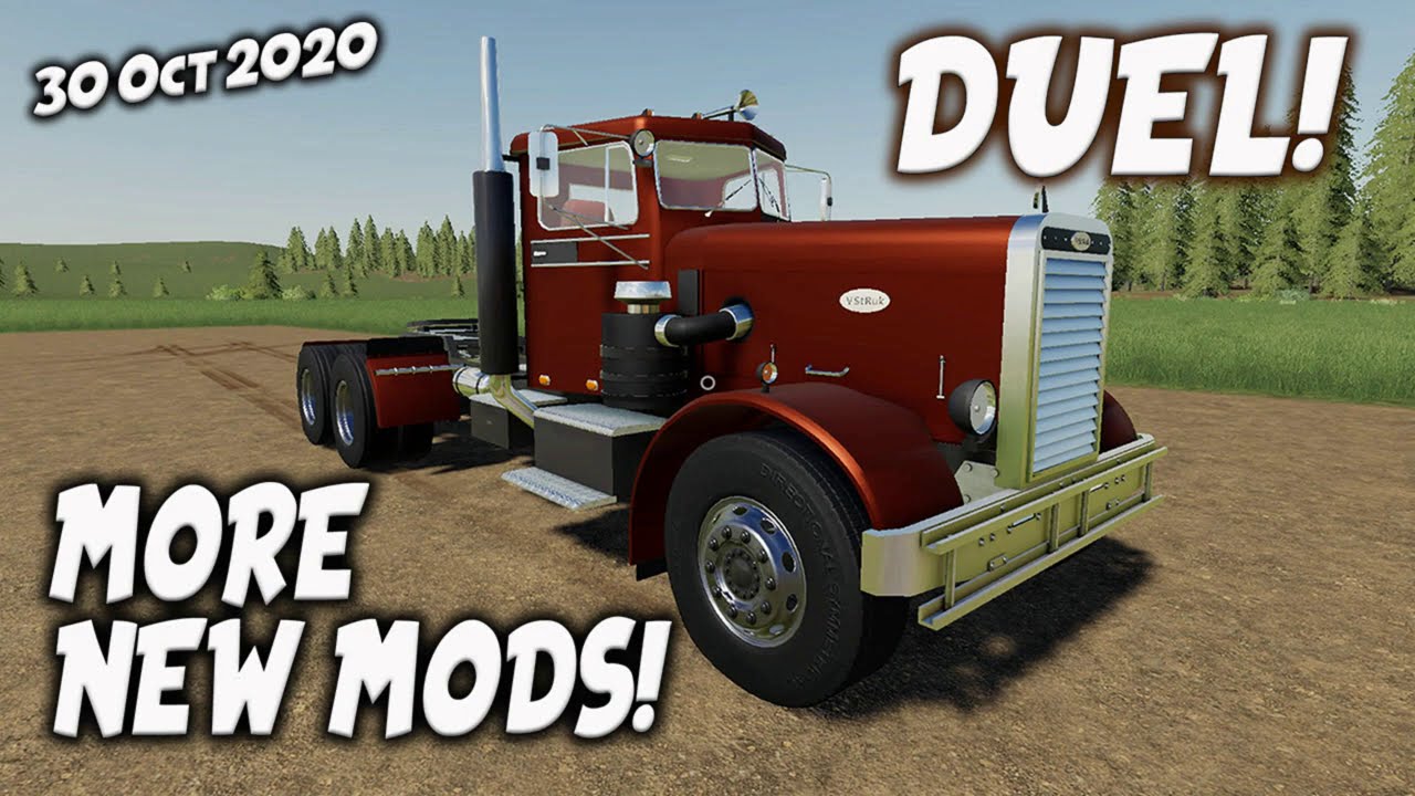 MORE NEW MODS / DUEL!! / Farming Simulator 19 PS4 FS19 (Review) 30th Oct 2020.