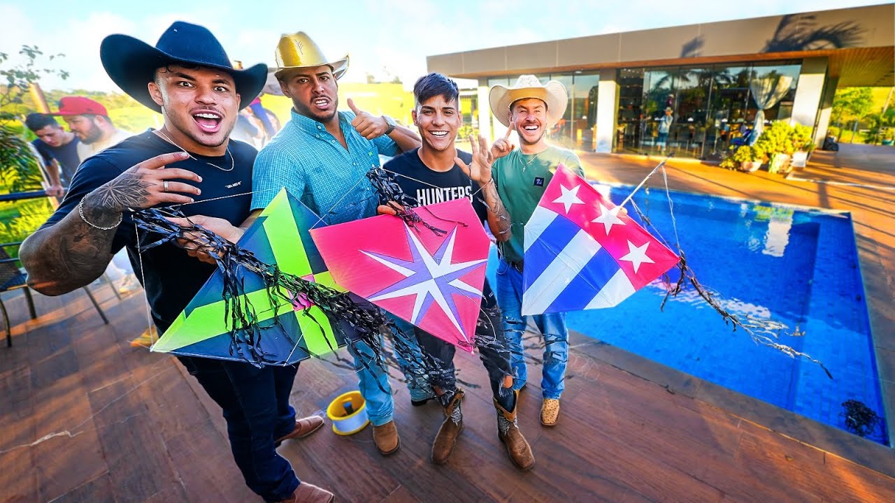 SOLTEI PIPA COM TODOS MEUS AMIGOS NA FAZENDA BLACKSTONE