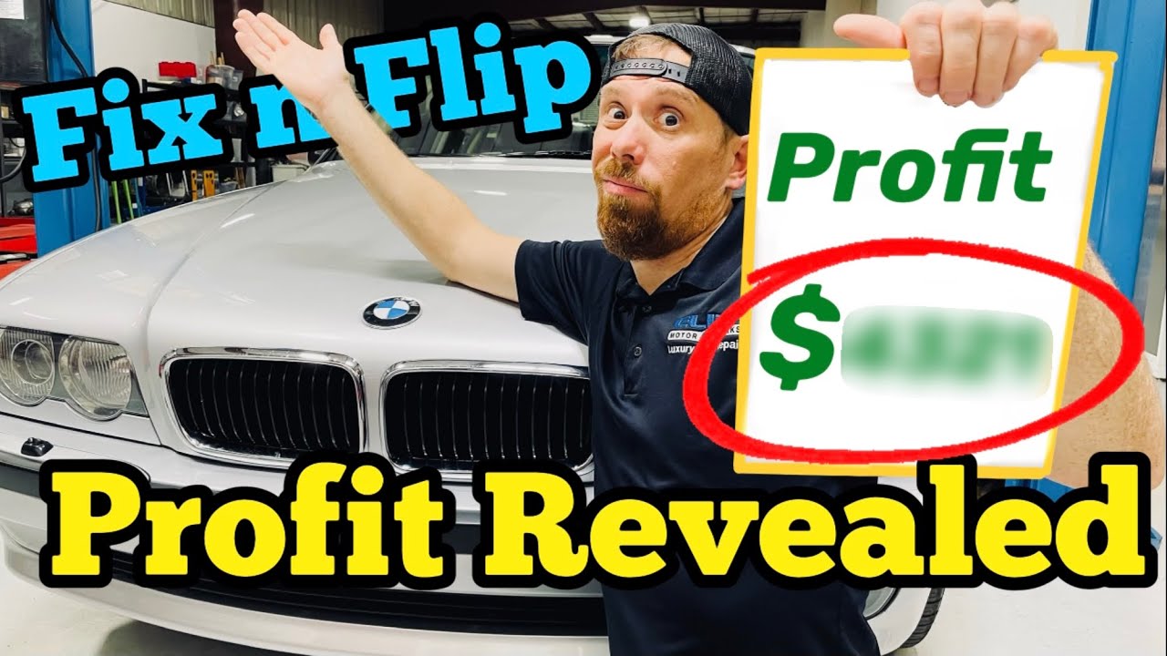 BMW 740iL Flip for Big Profit e38