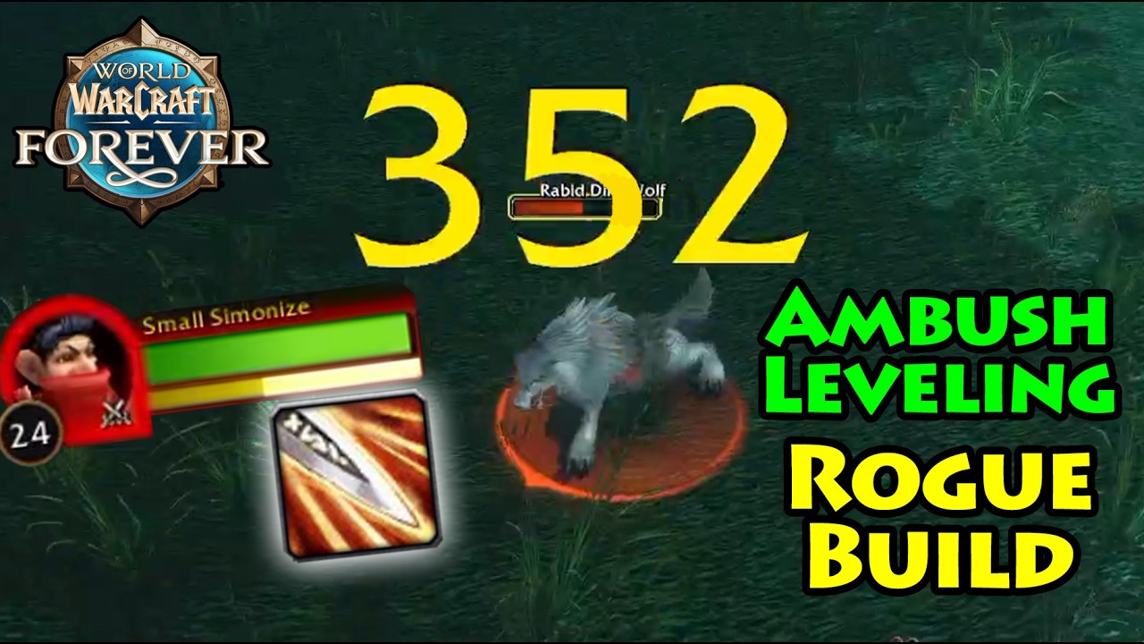 Крутой билд на &laquo;Амбуш&raquo; для прокачки РОГИ | WoW Forever