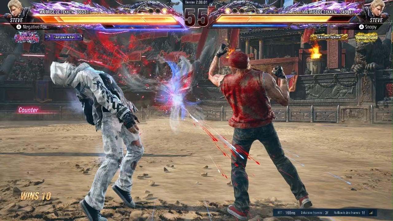 TEKKEN8_SuperBoy( STEVE )_Vs_Snopy( STEVE )_MIRROR_MATCH_Season2