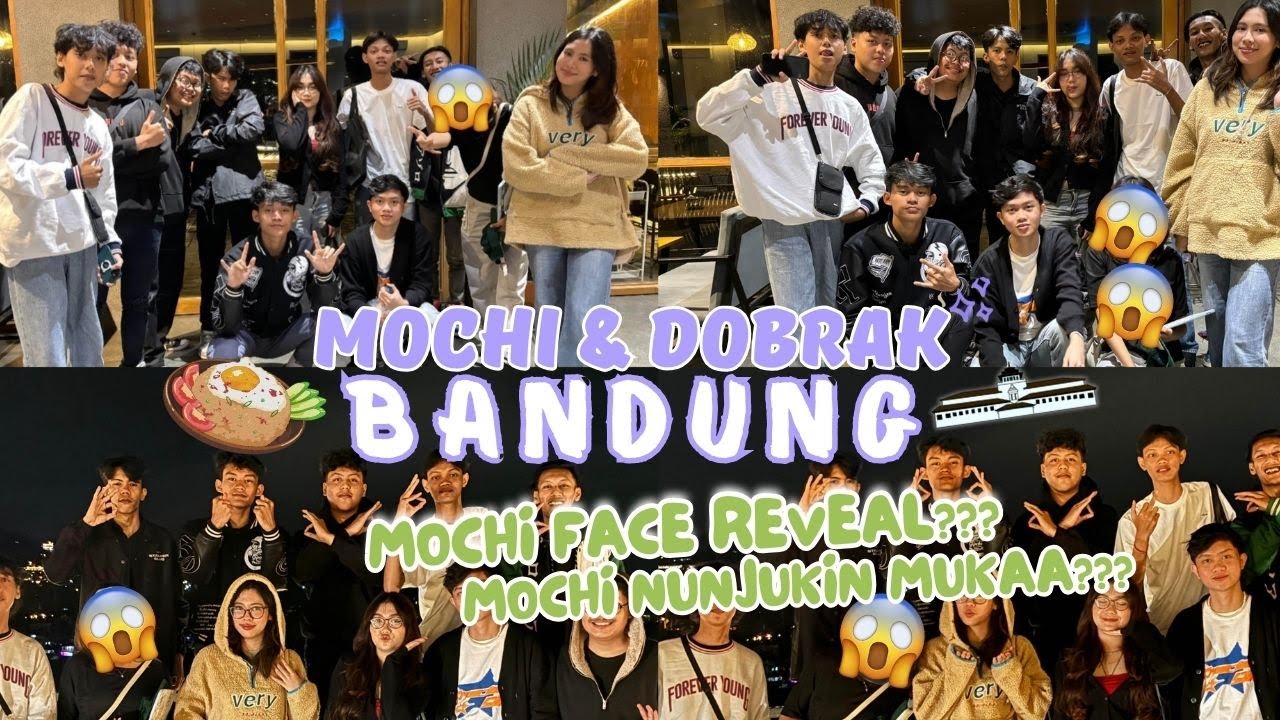 VLOG MOCHI KETEMU DOBRAK DI BANDUNG!! MOCHI FACE REVEAL??!