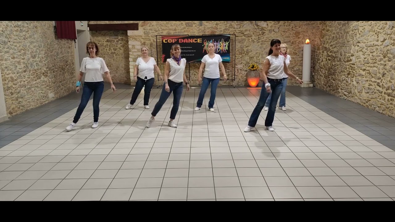 THE FEELING Line Dance (DEMO & TEACH)