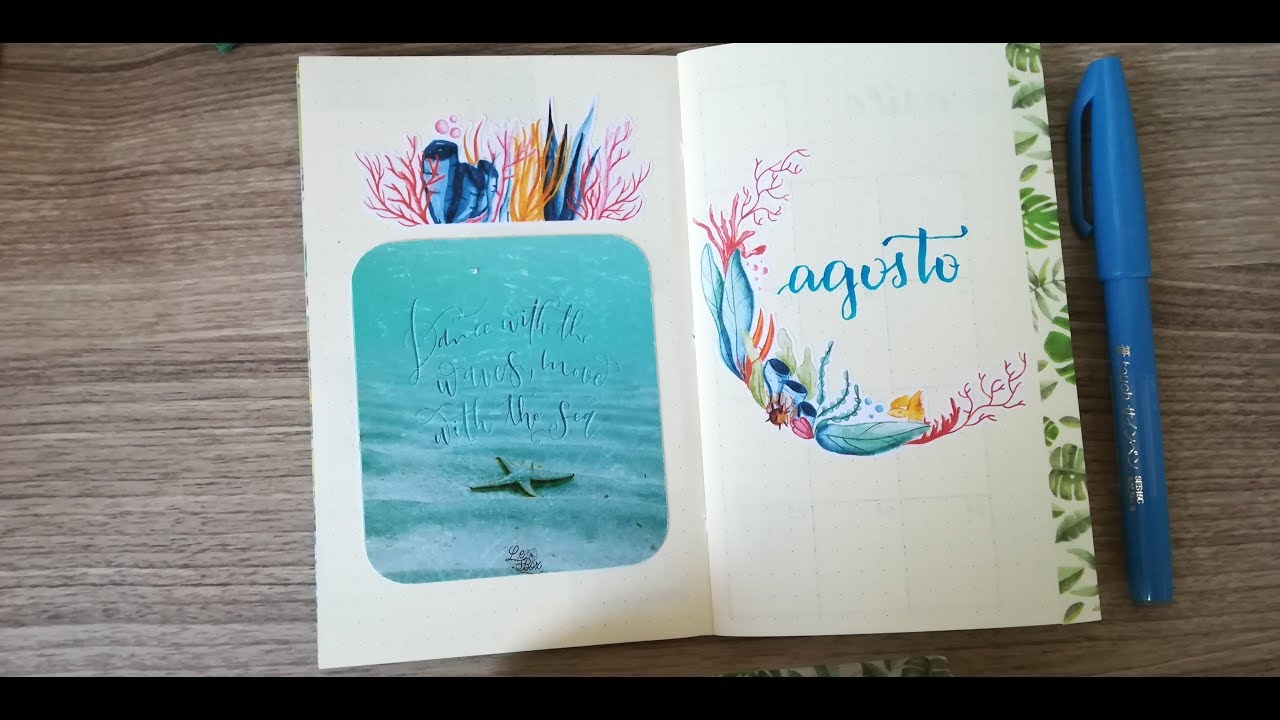 Plan with me - Setup di agosto 2018