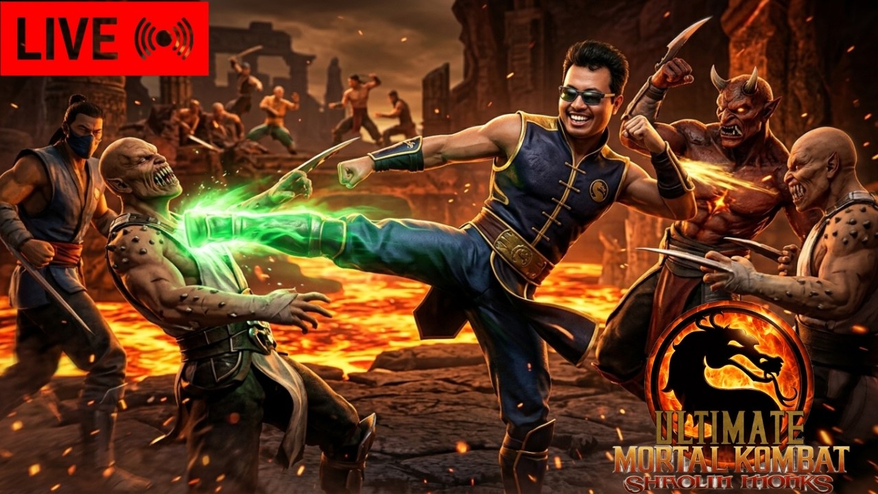 Aku Kombatans Narsis Mewakili Outworld - Ultimate Mortal Kombat: Shaolin Monks #20 H