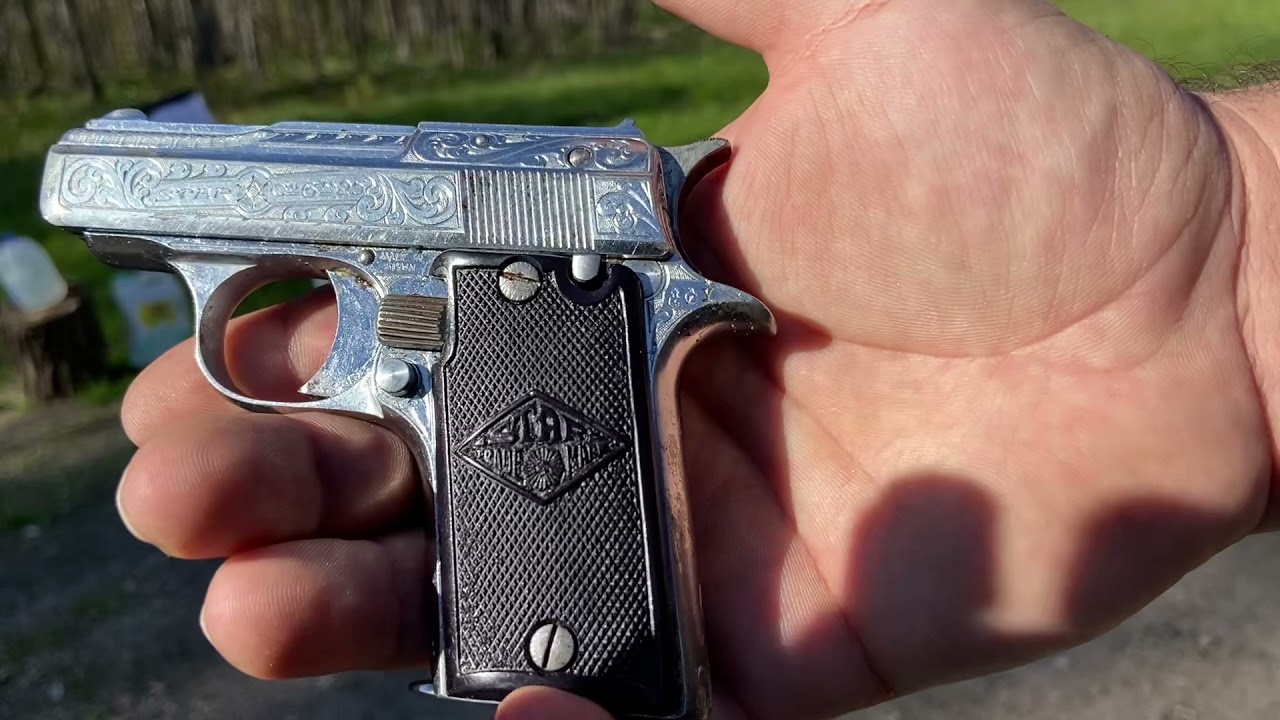 STAR COE .25 ACP PISTOL (ENGRAVED)