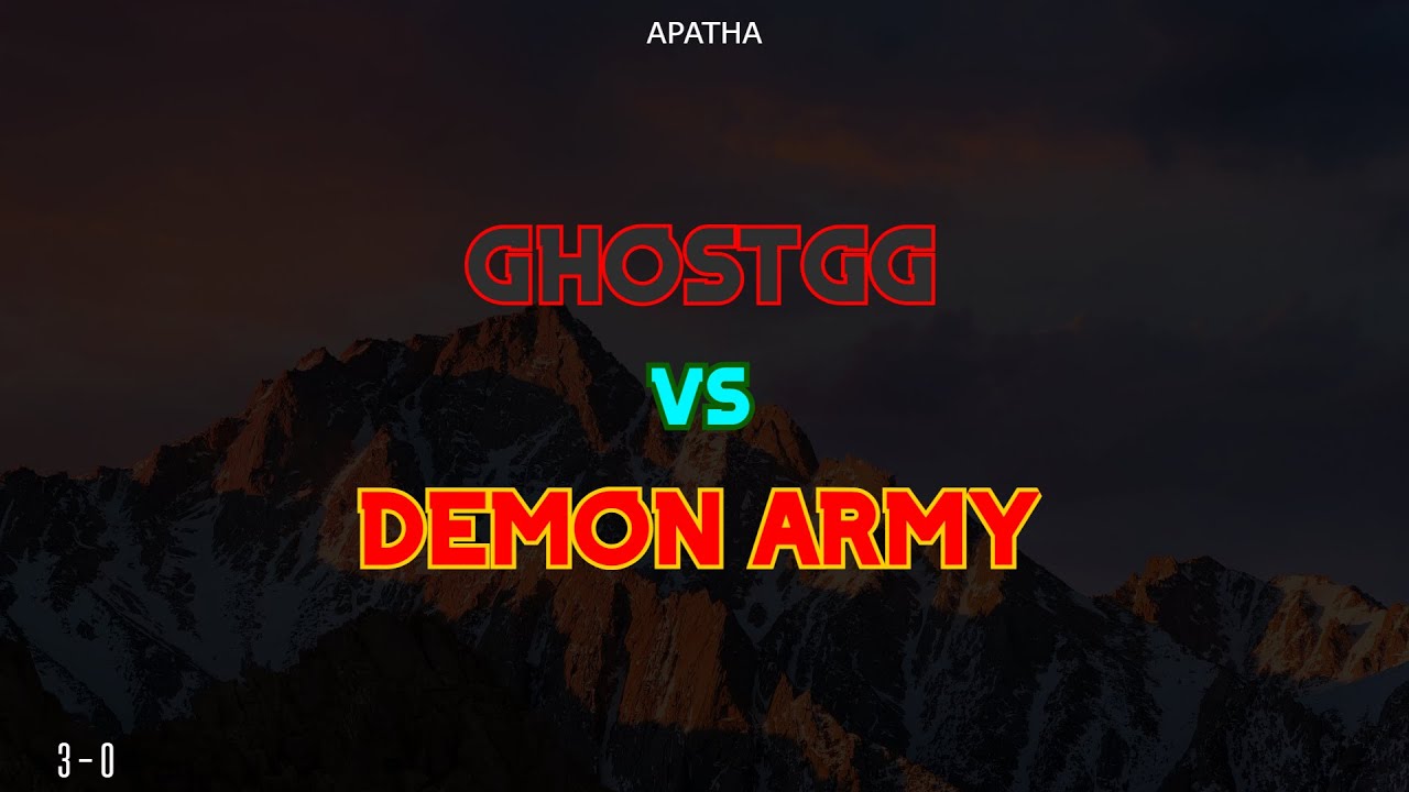GhostGG vs Demon Army • 3-0 | SonOyuncu Bedwars Klan Savaşları |