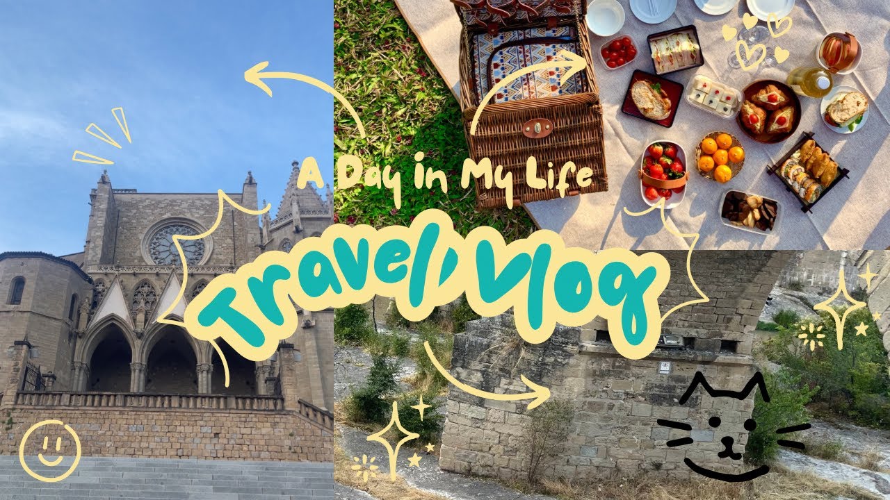 My daily Routine in Spain| Mini Travel vlog in Barcelona From kitchen to Castle| Silent Vlog  