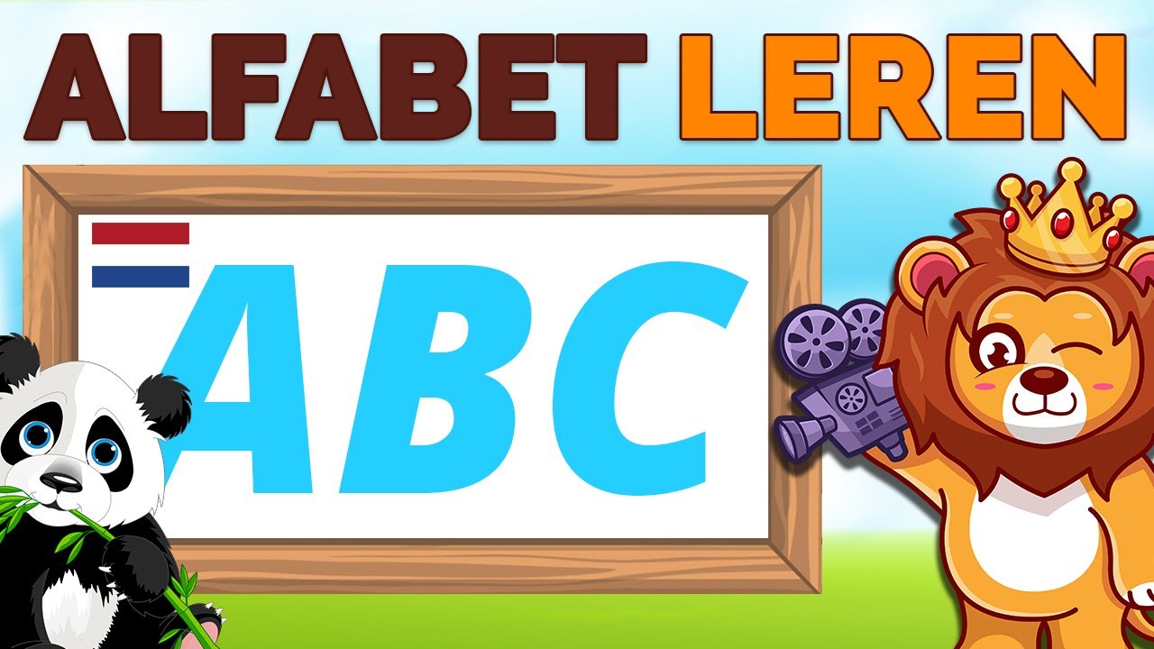 Alfabet Leren Nederlands | Leer Jouw Kind Het Alfabet Met Dieren🦁🐘🐹